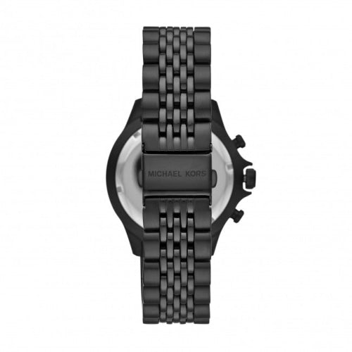 Michael Kors Men's Bayville Silver/Black Chronograph Watch - MK8750 - Image 3